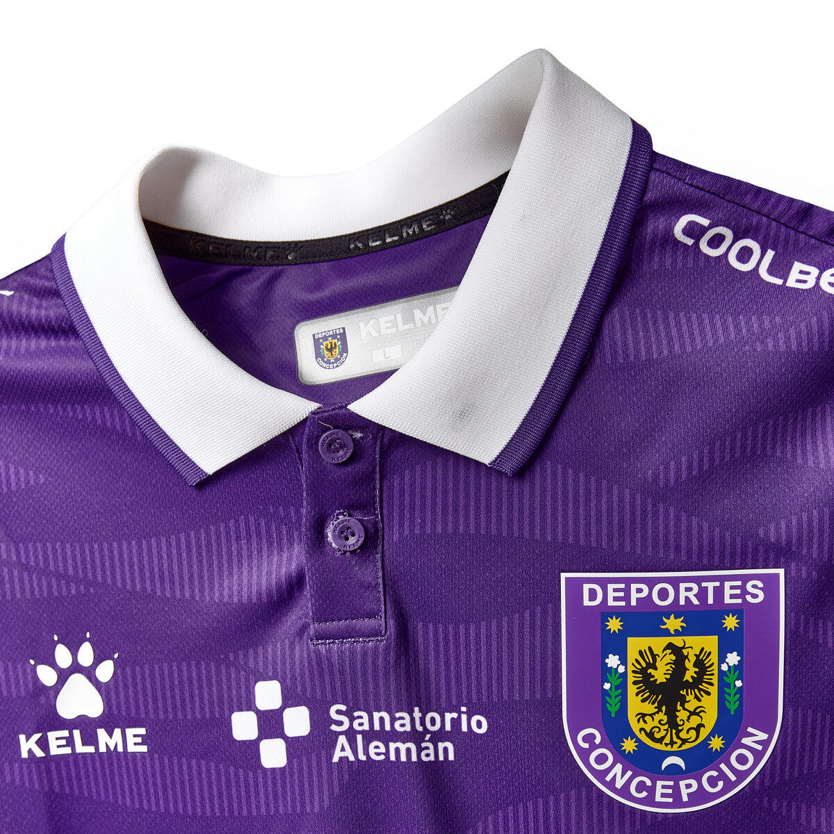 Kelme Camiseta Deportes Concepción 1ª Equipación 25-26 Morado Unisex 5/5