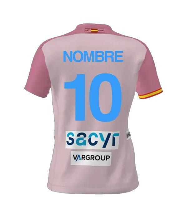 Camiseta Joma España Balonmano Femenino Rosa 2026 2/4