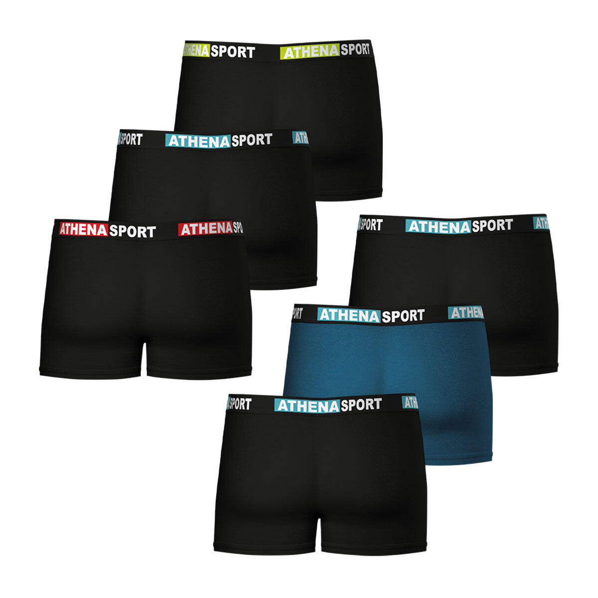 Lot de 6 boxers homme Daily Sport 3/7