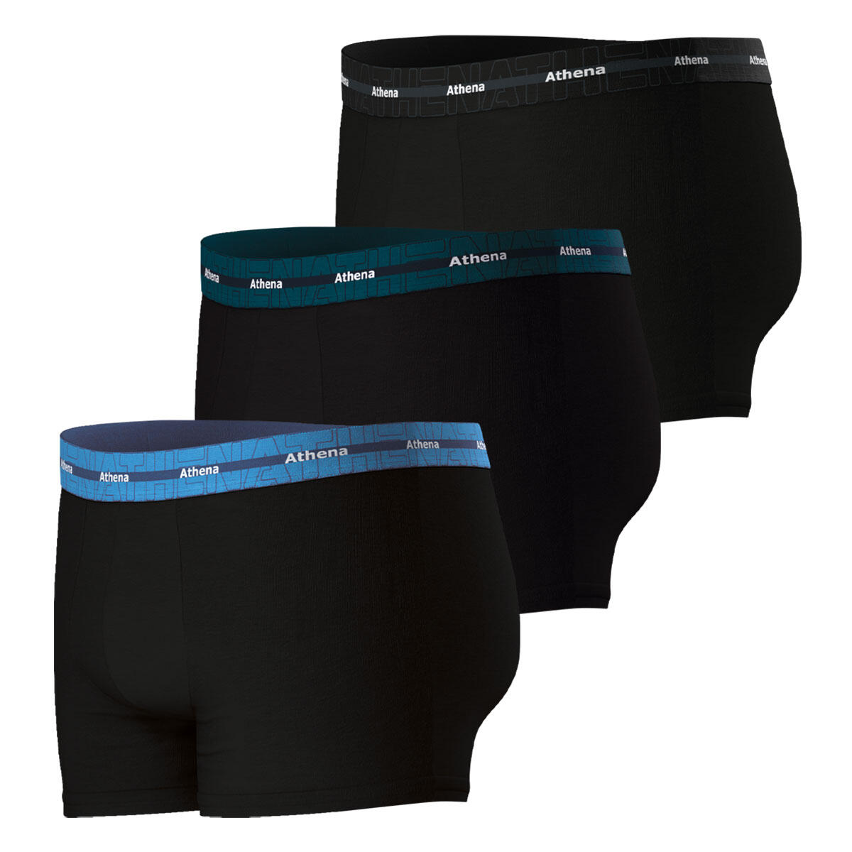 Lot de 3 boxers homme 720 Stretch Coton 3/8