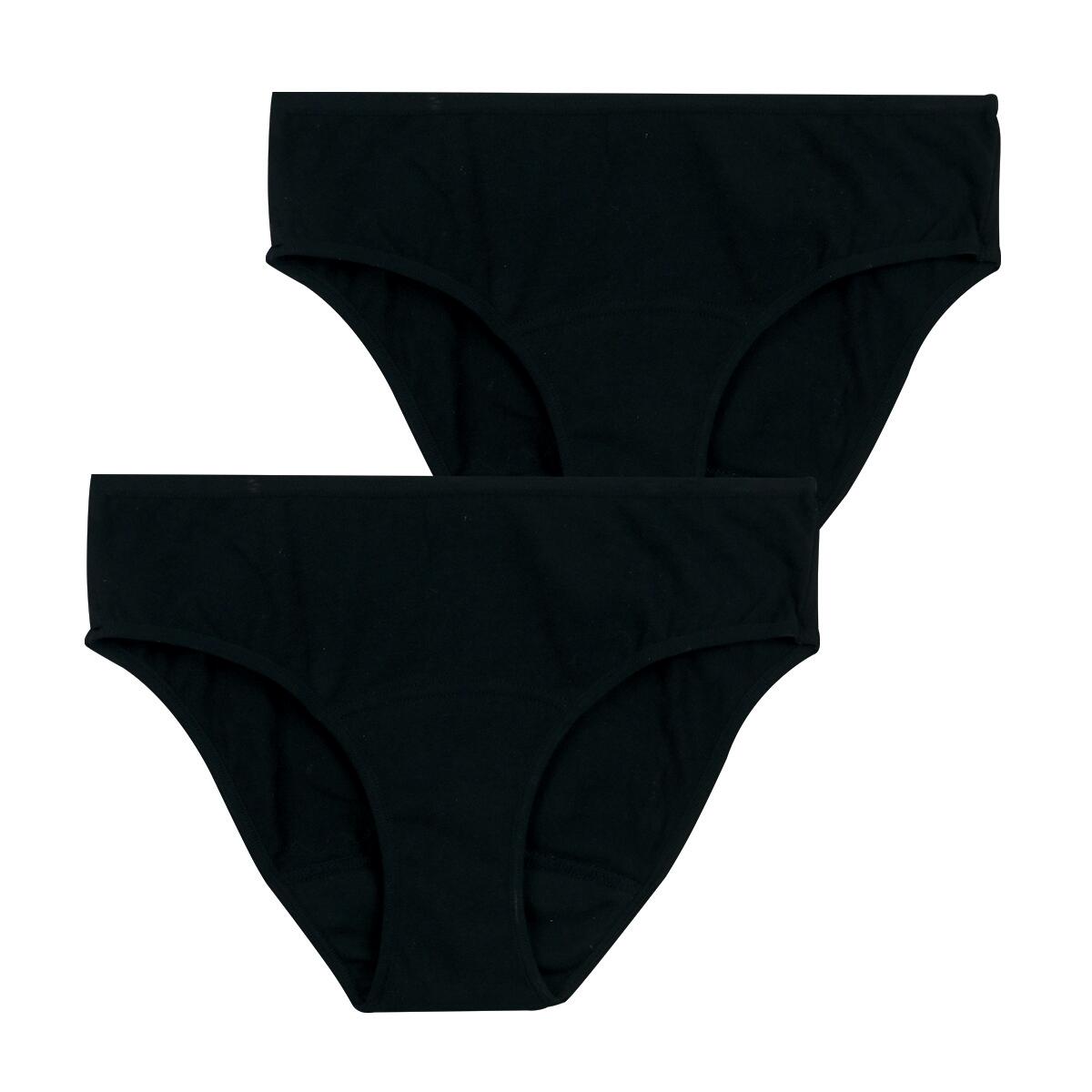 Lot de 2 slips pour règles femme 3/4