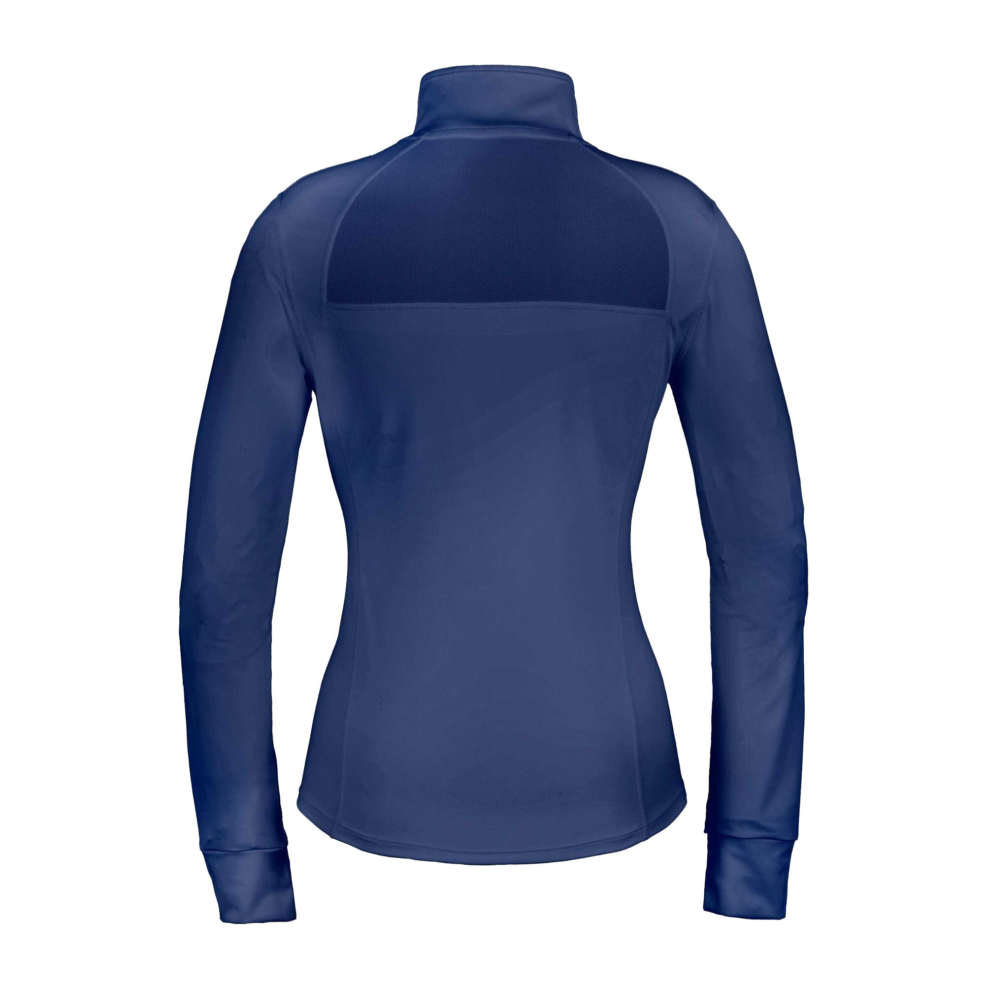 Giacca Fitness Donna Spiro Blu Navy 2/2