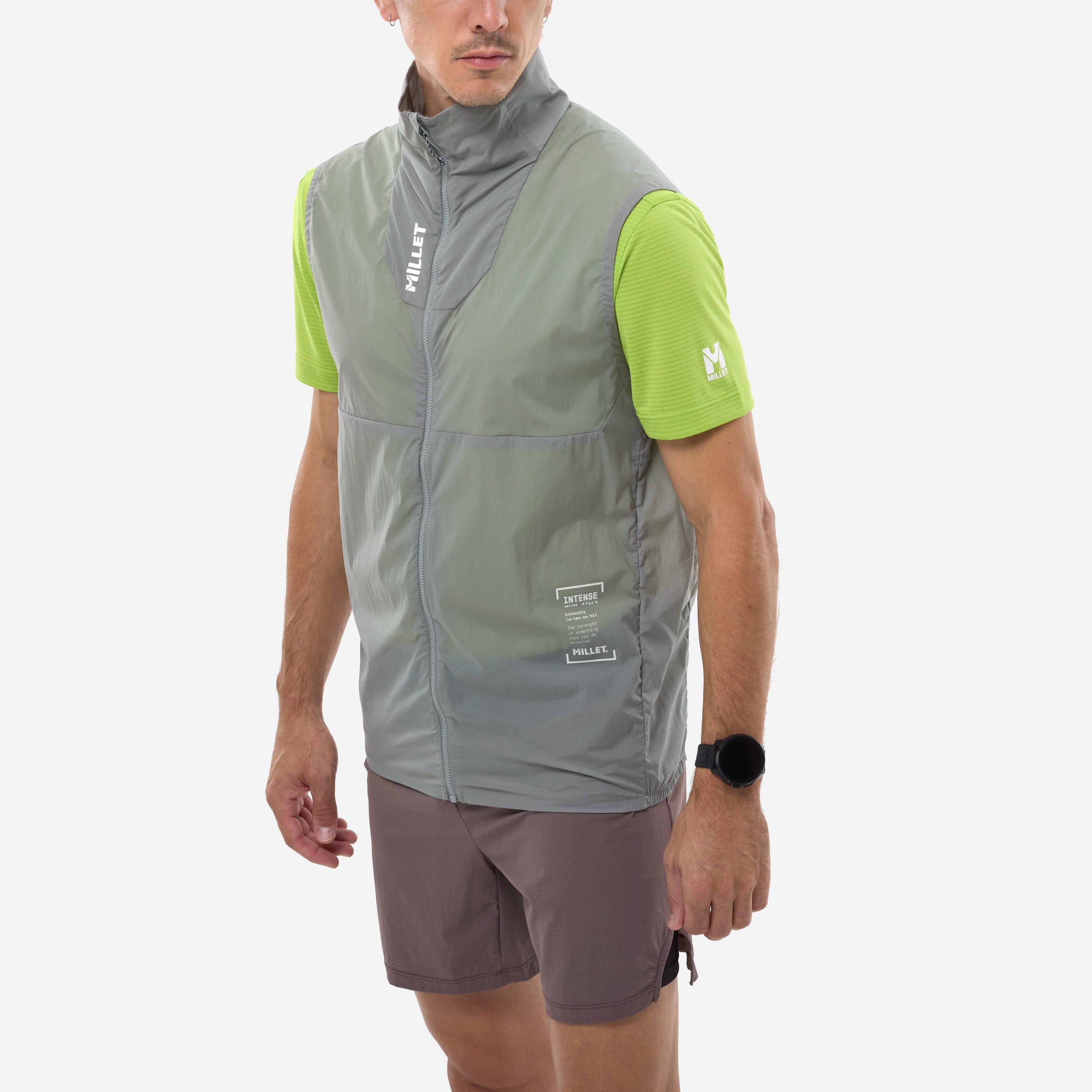 Softshell Trail running Uomini  INTENSE WINDBREAKER 3/4