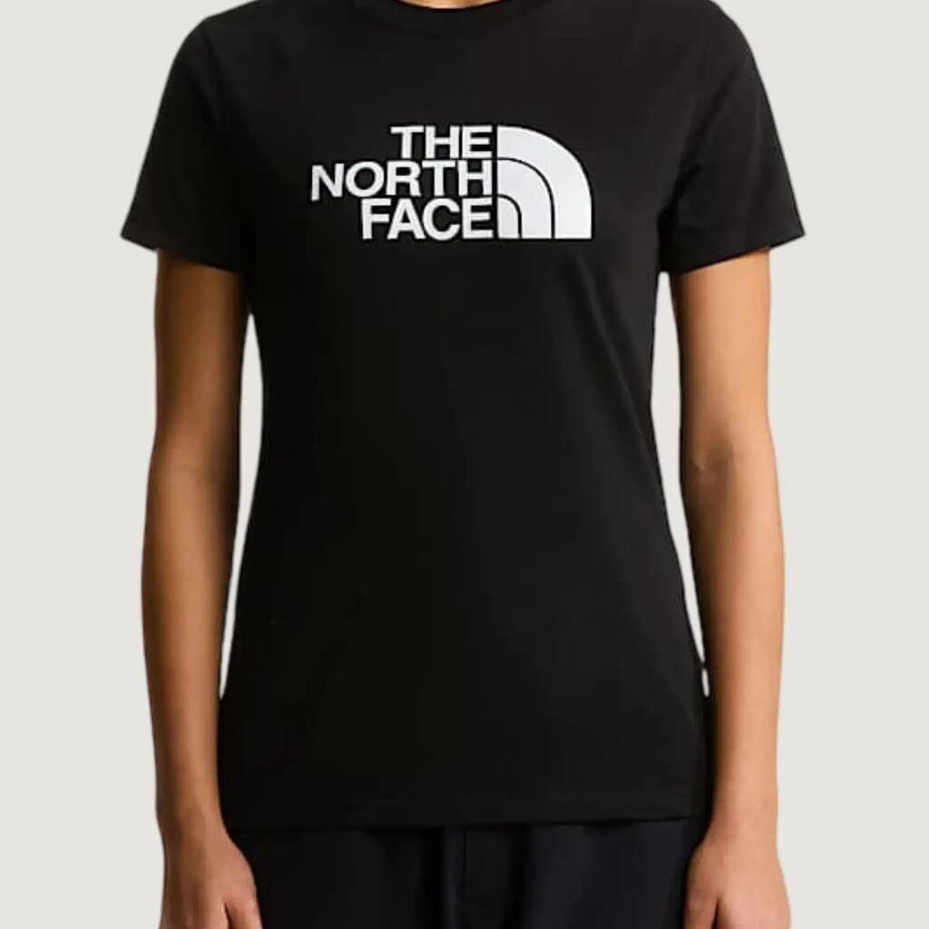 WOMEN'S crop top t-shirt W EVOLUTION HALF DOME SLIM SHORT SLEEVE BLACK