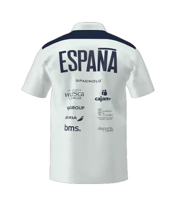 Polo Joma España Balonmano Staff Blanco 2026 2/3