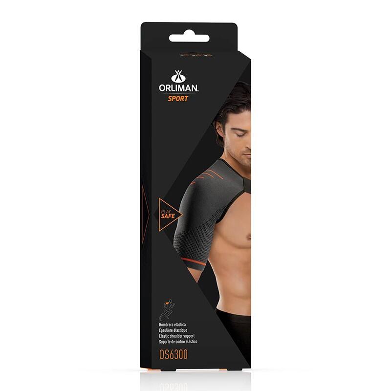 Épaulière de Sport Orliman - Maintien Élastique & Compression Réglable 2/3