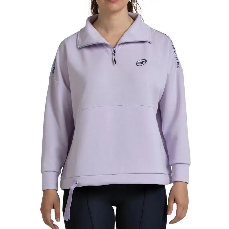 Sudadera Bullpadel Alasia Lila Pastel 5/7