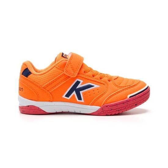 Kelme Zapatillas De Fútbol Sala De Niño Precision Elastic Naranja-azul Unisex Ki