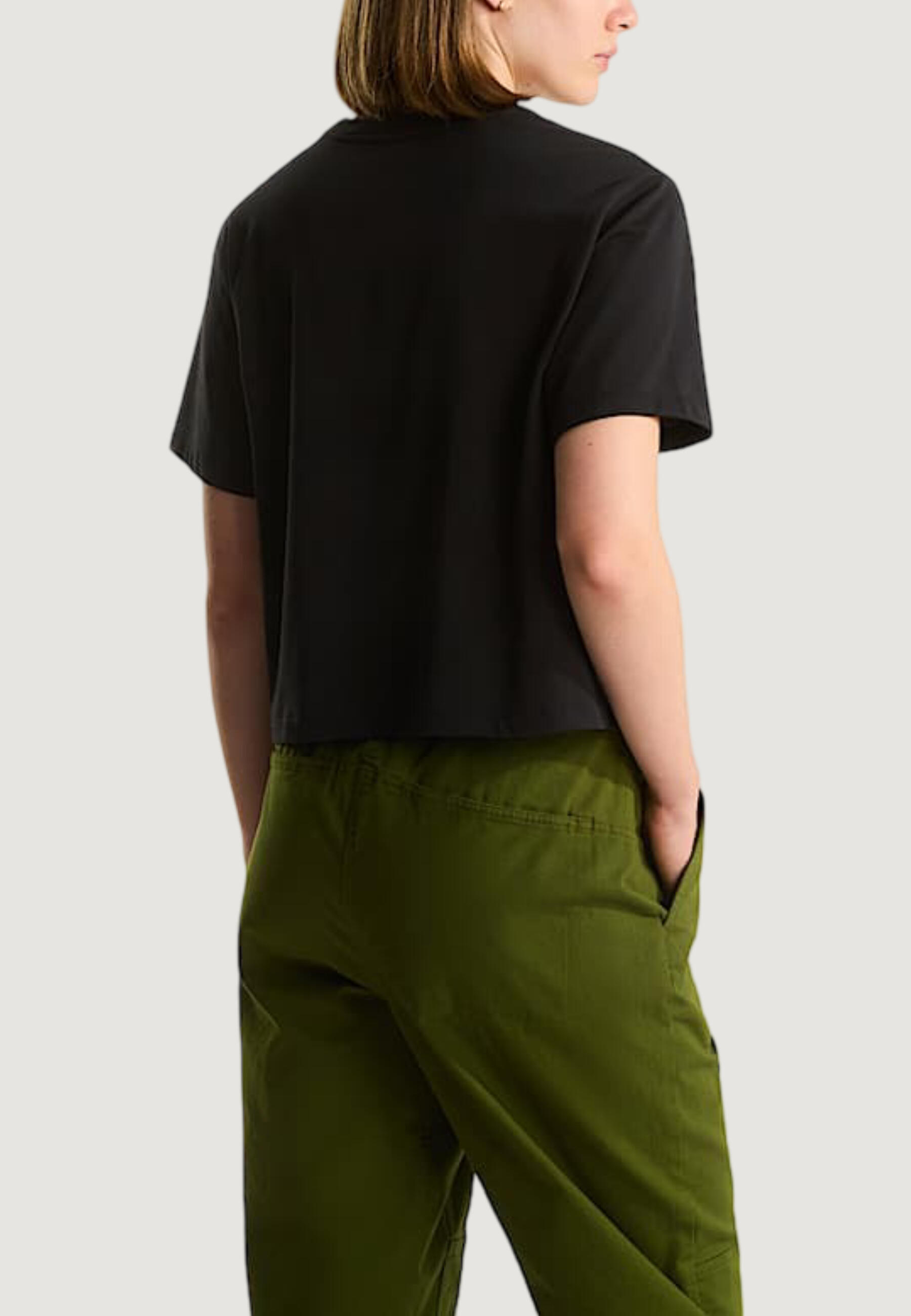 T-shirt Crop Top W EVOLUTION SIMPLE DOME CROP RLX SS TEE MULHER 3/5