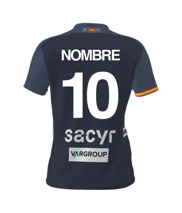 Camiseta Joma España Balonmano Femenino Gris/Negra 2026 2/4