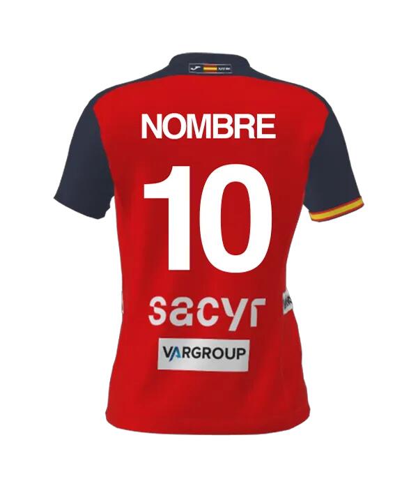 Camiseta Joma España Balonmano Femenino Roja 2026 2/4