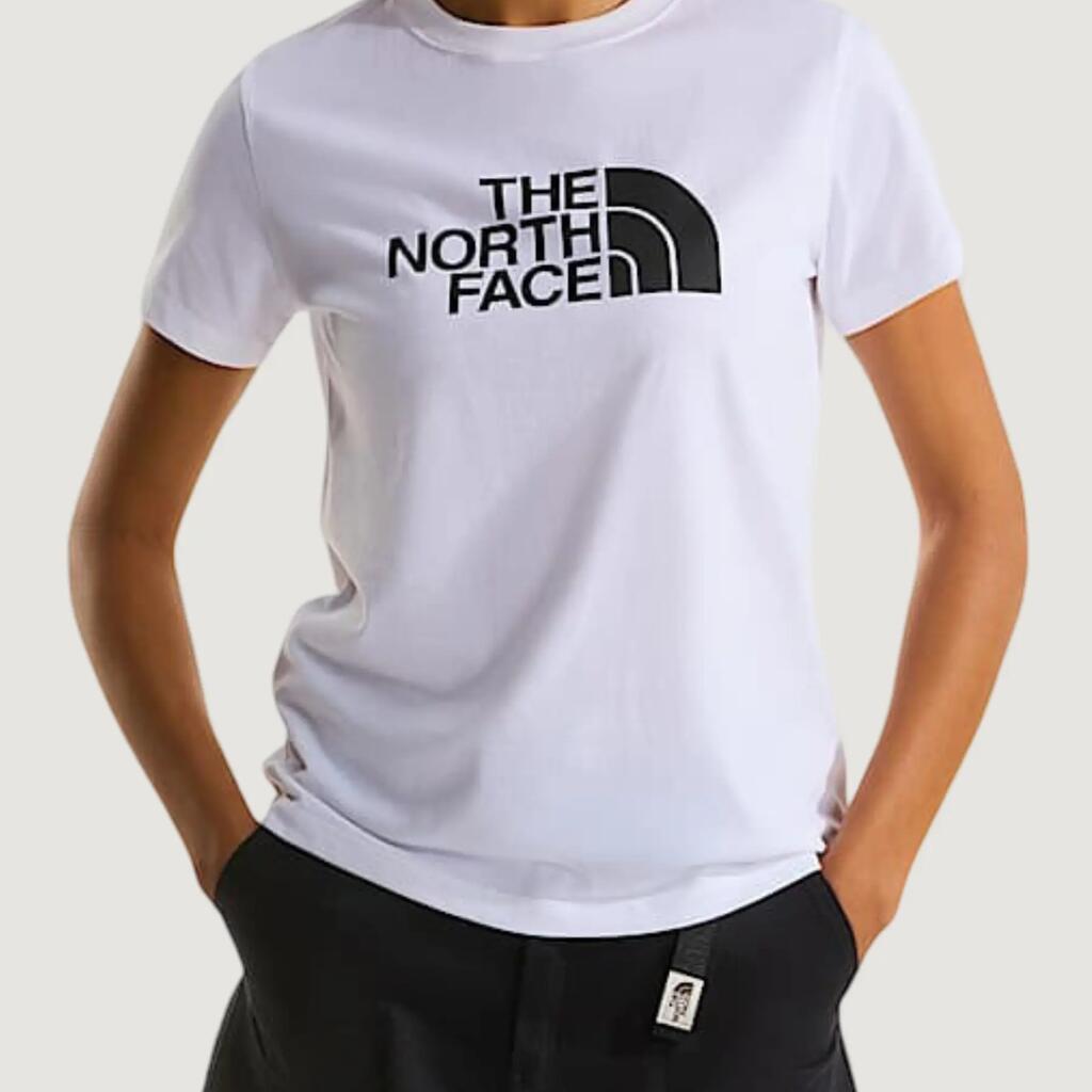 WOMEN'S crop top t-shirt W EVOLUTION HALF DOME SLIM SHORT SLEEVE WHITE