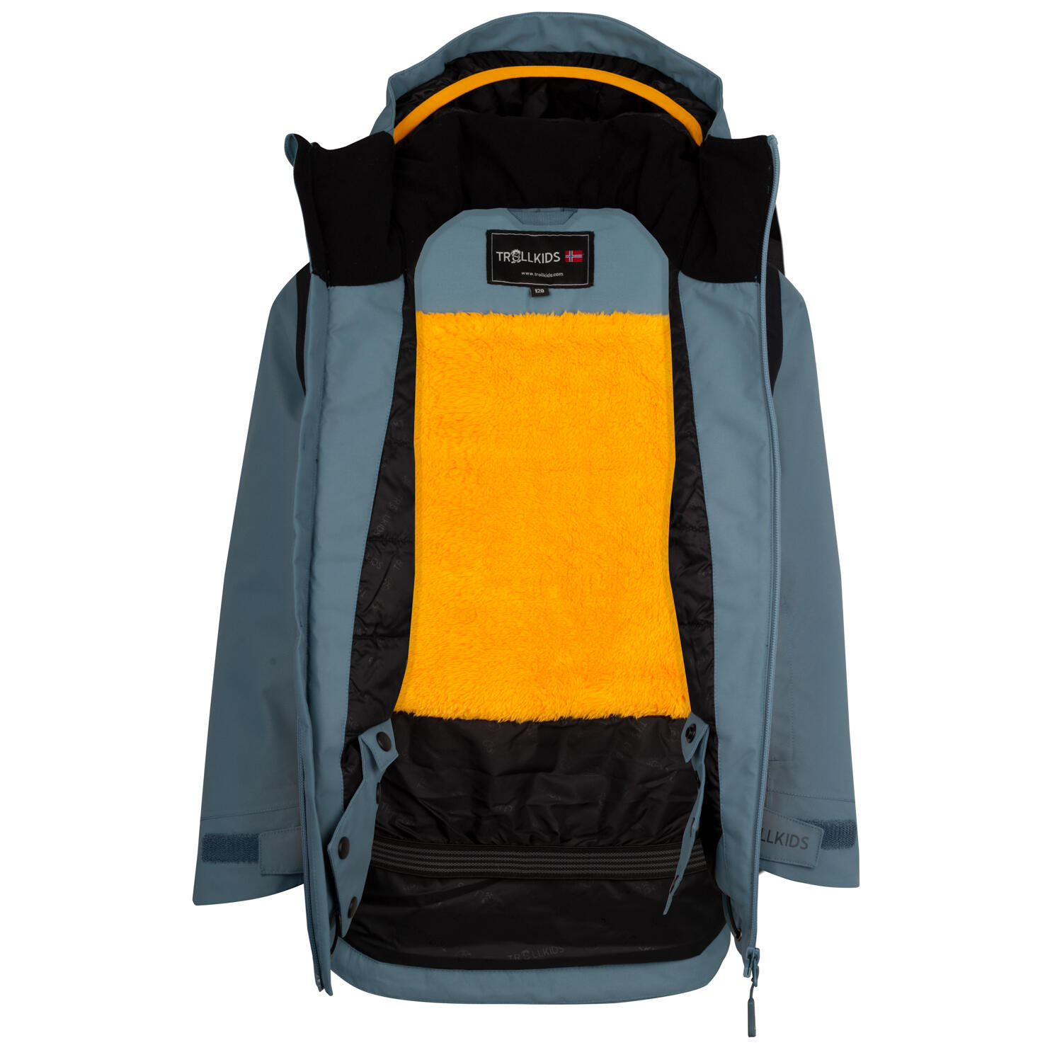 veste de ski imperméable et respirante pour enfants RAULAND noir 3/3