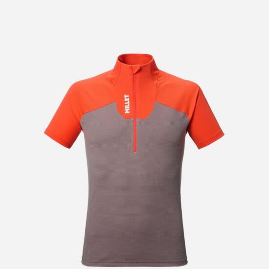 T-Shirt Alpinisme pour homme KAMET ZIP