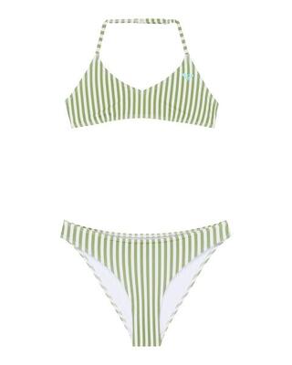 Zweiteiliges bralette-bikini-set bico active grün meisjes 6-16