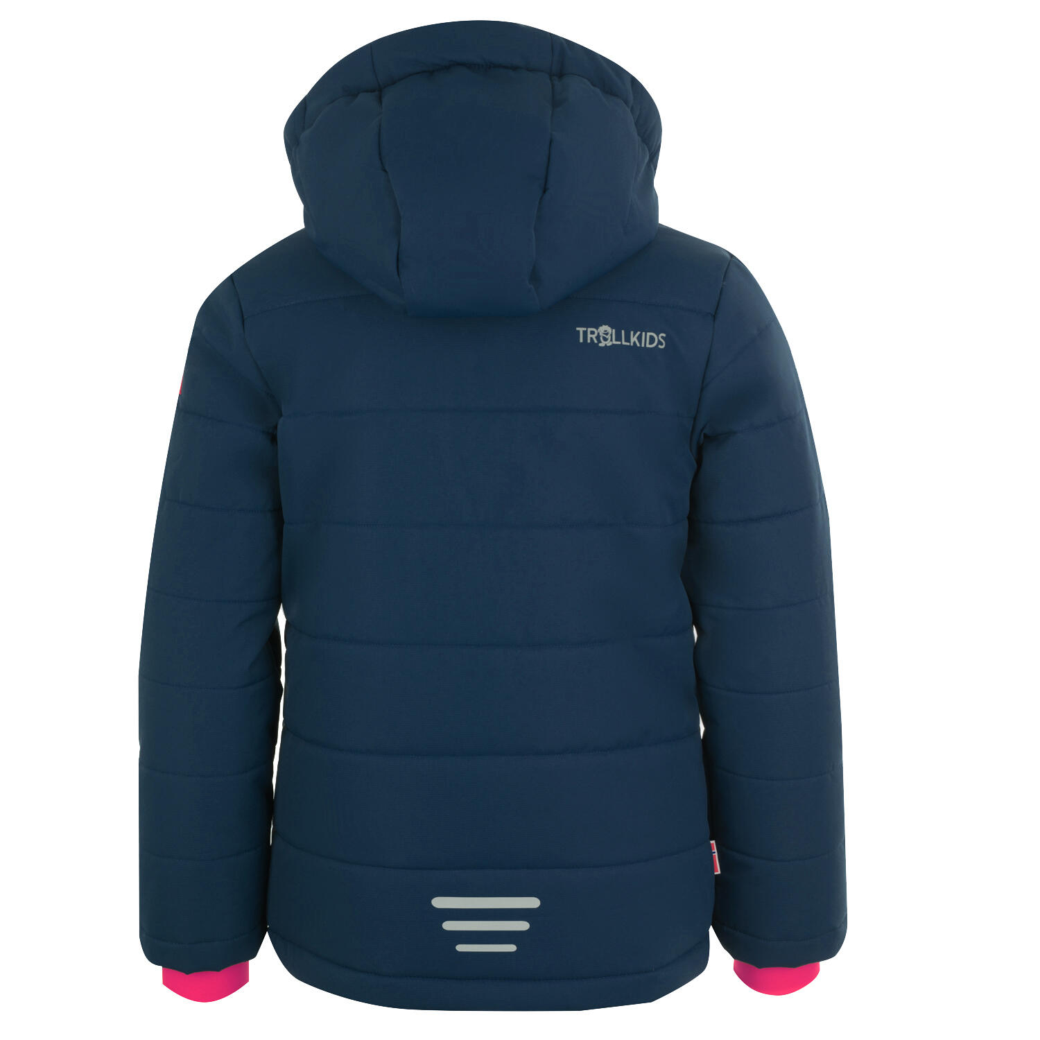 Veste d'hiver enfant Hemsedal XT hydrofuge, coupe-vent Bleu Marine/Magenta 2/3