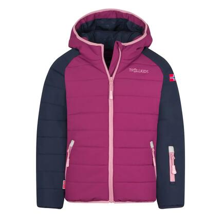 Veste de ski pour enfants Hafjell PRO Imperméable et coupe-vent Rouge