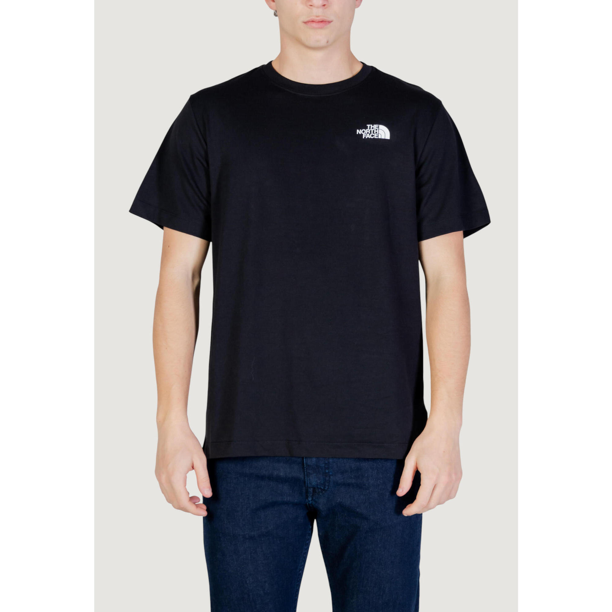 The North Face - T-shirt Crop Top M Half Dome Photo Regular Short Sleeve T Homme Noir - T-shirt Crop Top - Noir - Decathlon
