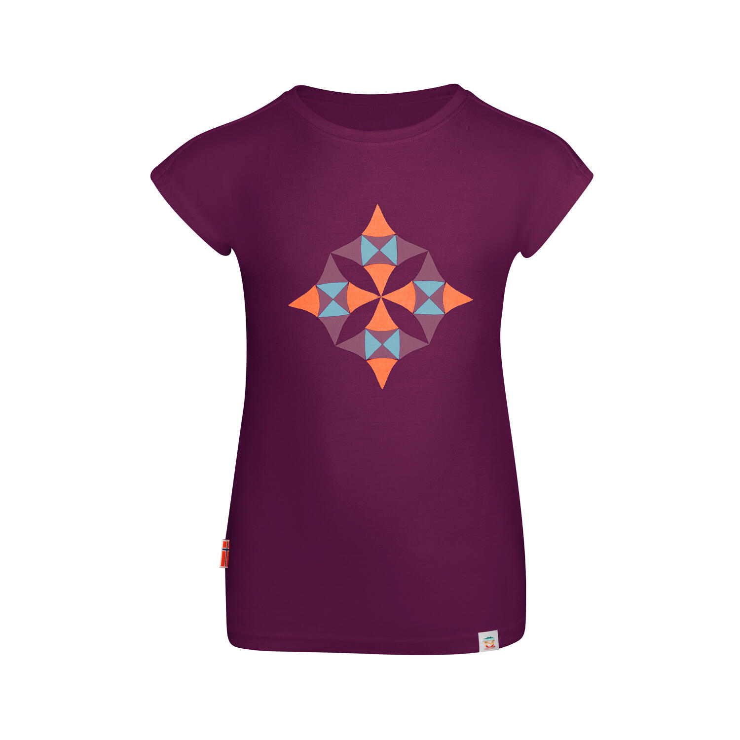 Fille Sandefjord T-shirt mûre 1/2