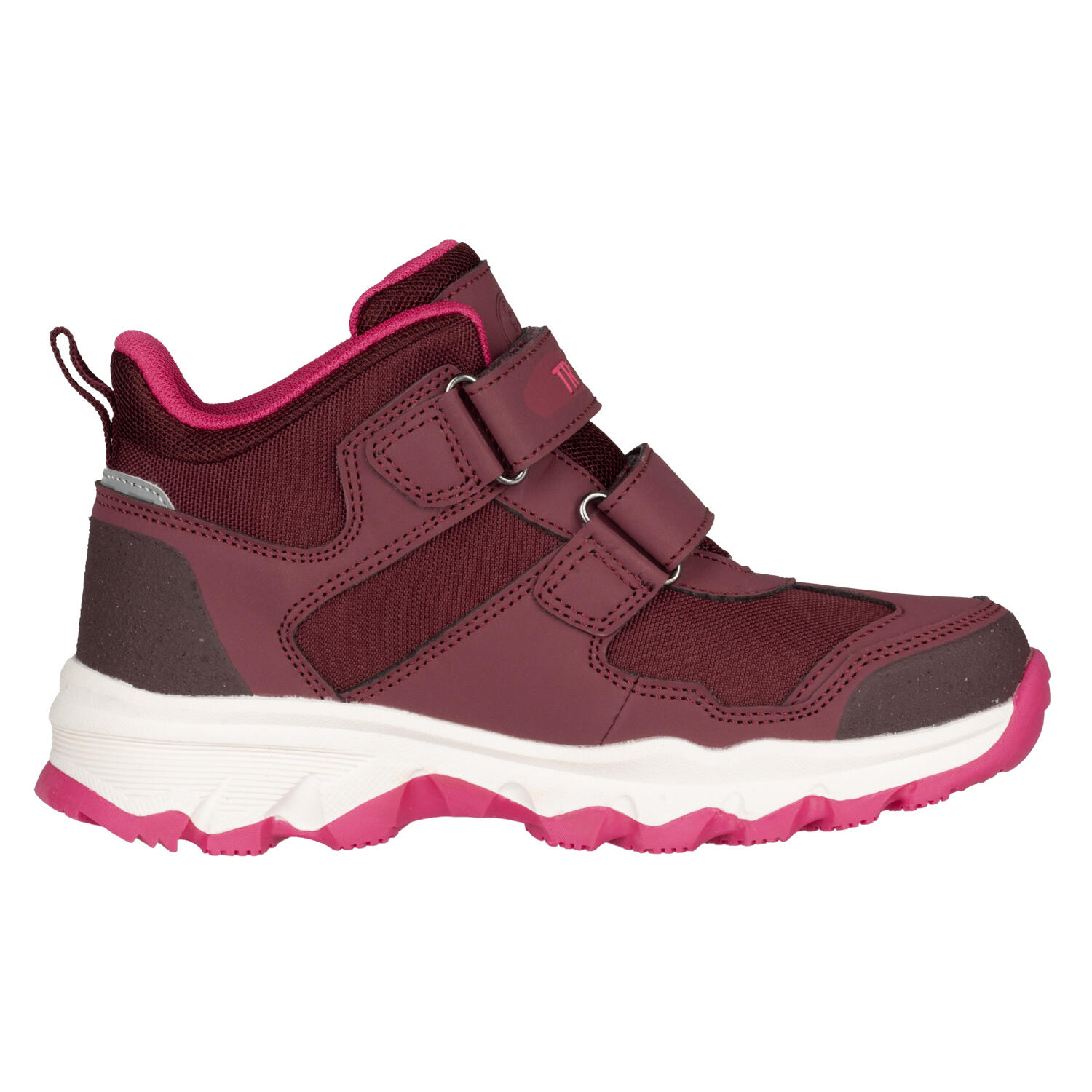 Chaussures pour enfants KJERAG rouge bourgogne/rose clair 2/4