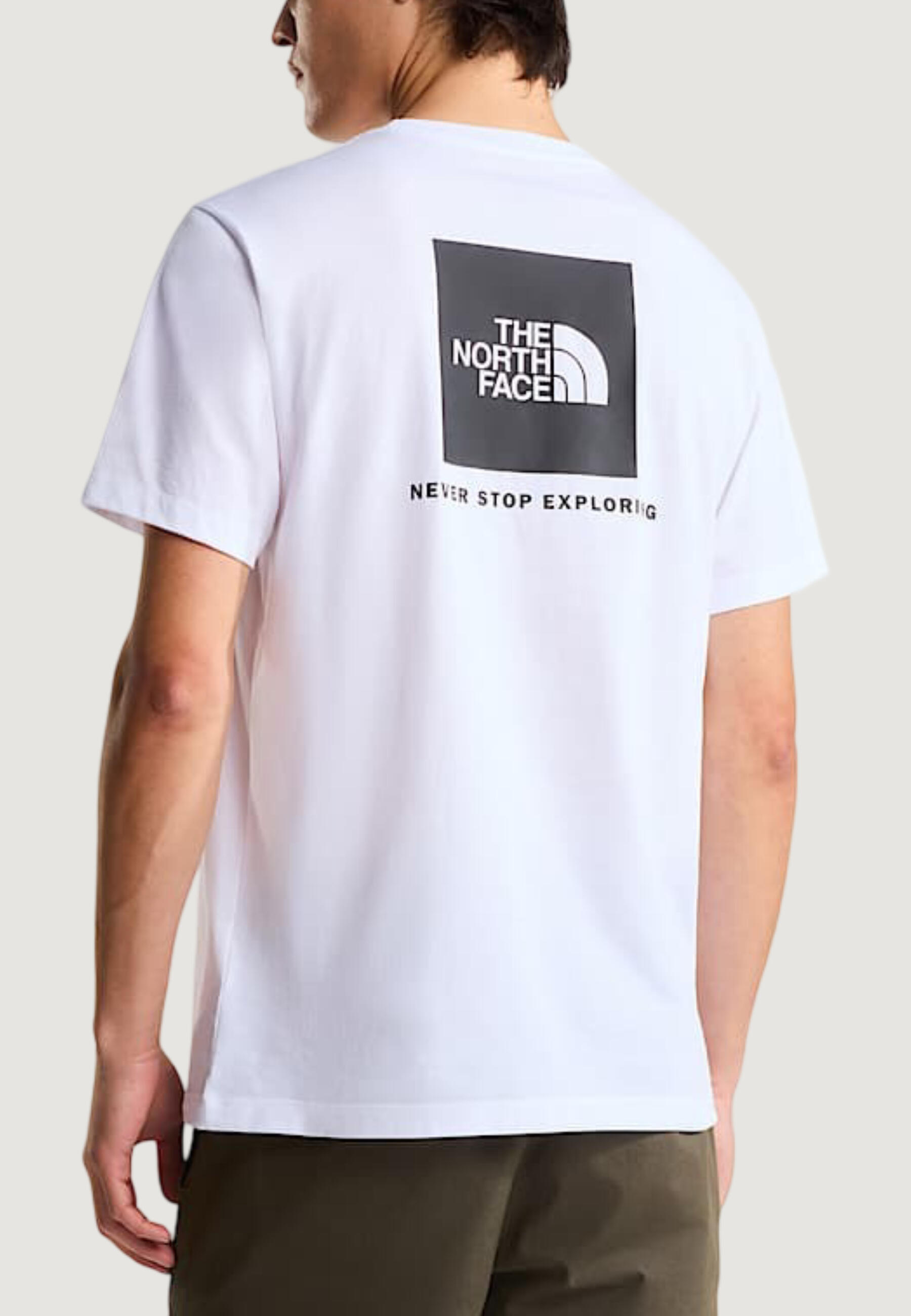 T-shirt maniche corte Uomo M EVOLUTION BOX NSE REGULAR SHORT SLEEVE Bianco 2/7