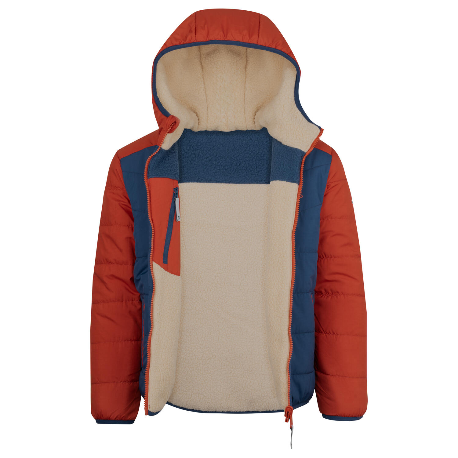 Veste pour enfants SANDVIKA sable du désert/mystique bleu/rouge 3/6