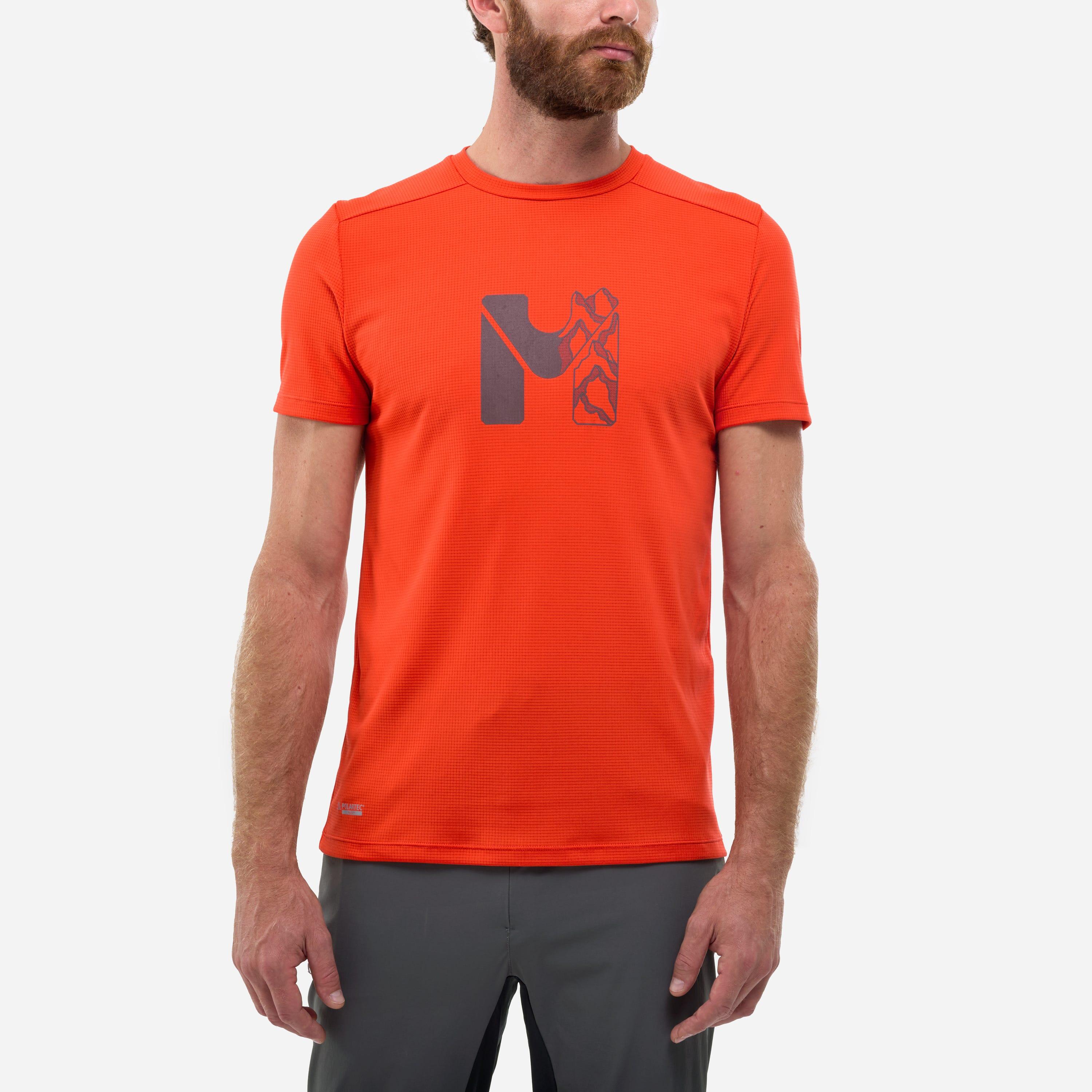 T-shirt Alpinismo Uomini  KAMET MAP 3/5