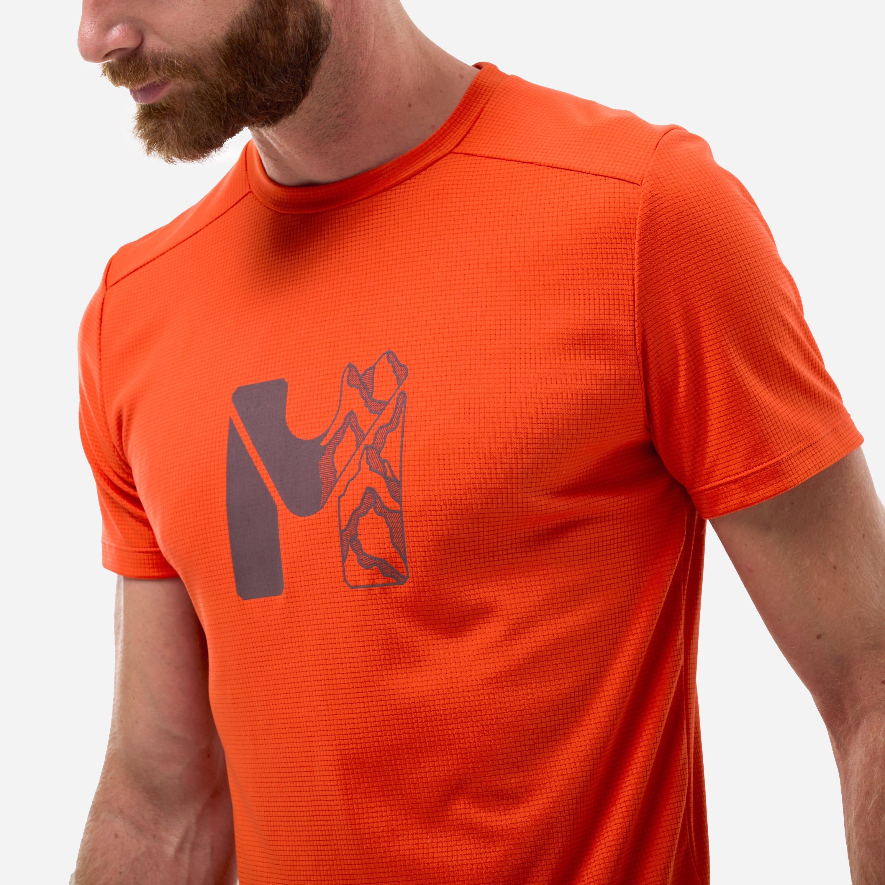 T-shirt Alpinismo Uomini  KAMET MAP 5/5