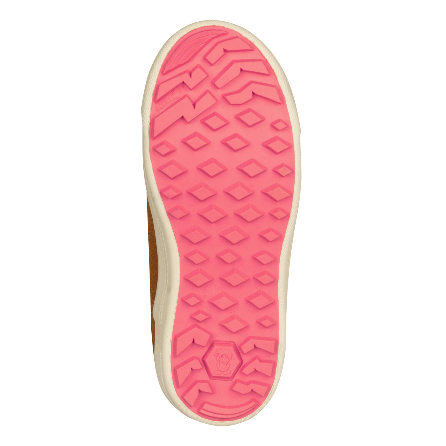 Chaussures pour enfants GRYLLEFJORD caramel-marron/rose saumon 4/5