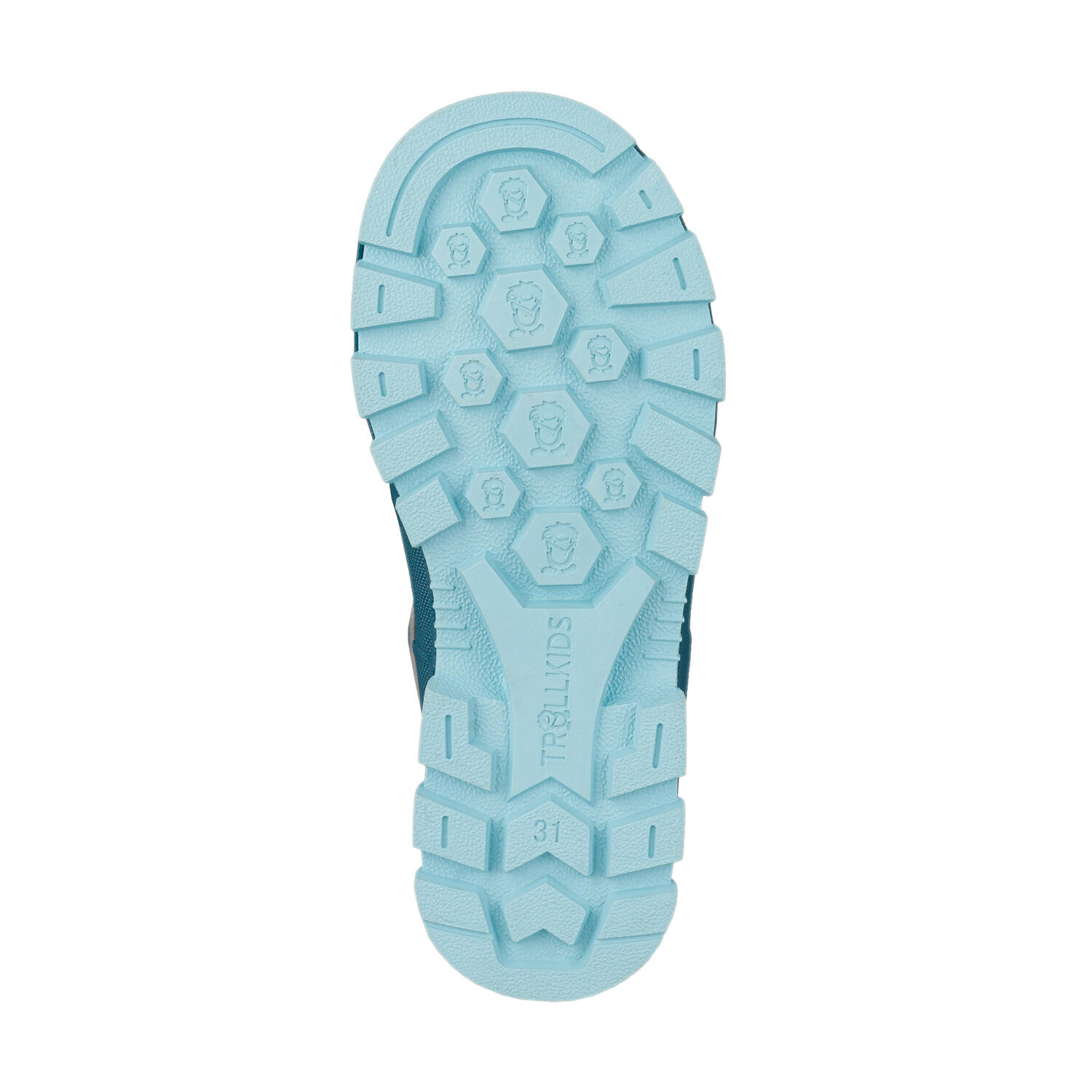 Enfants Hiver-Bottes en caoutchouc ISFJORD bleu sarcelle 5/5