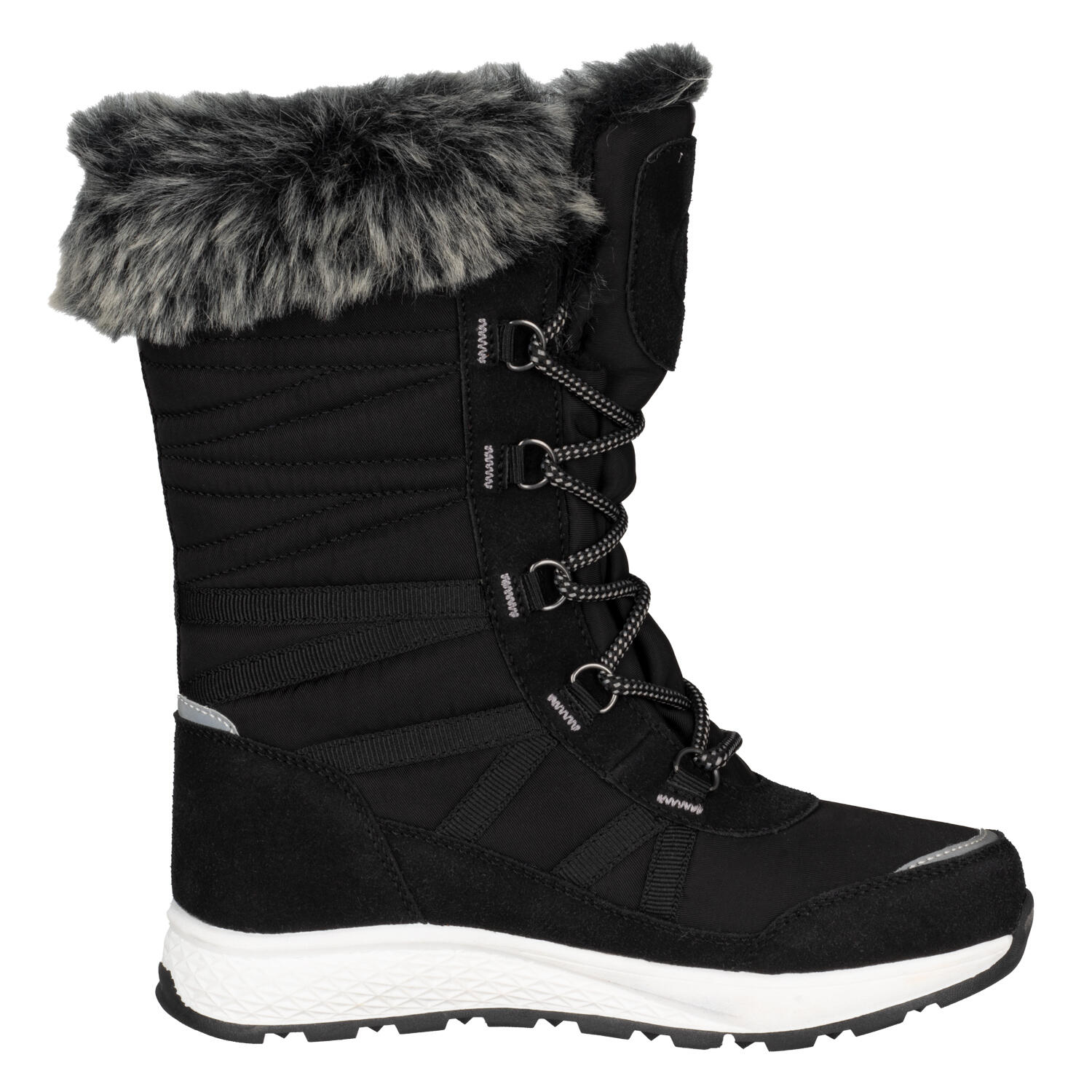 Botas de Inverno HEMSEDAL pretas para meninas 2/4