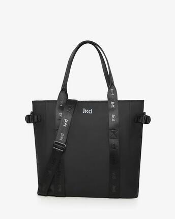 Sac de sport noir synthétique pour hommes et femmes