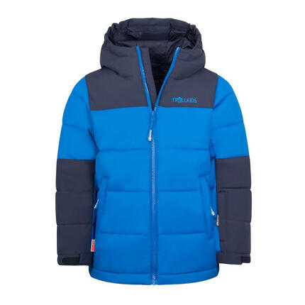 Kinder Winterjacke Narvik PRO Waldgrün/Marine