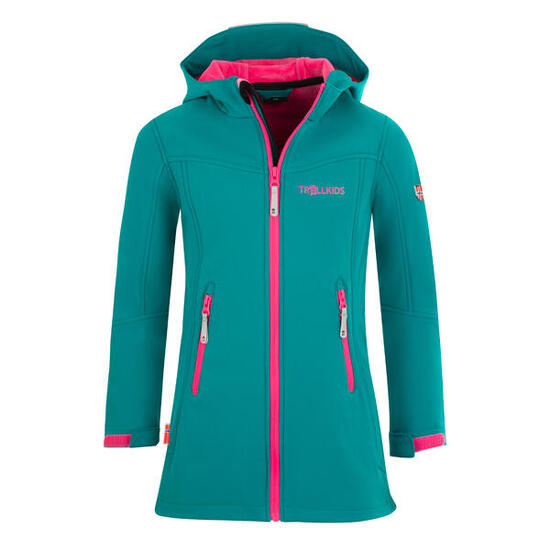 Kinder Mantel Parka Lillesand Wasserabweisend Marineblau / Magenta