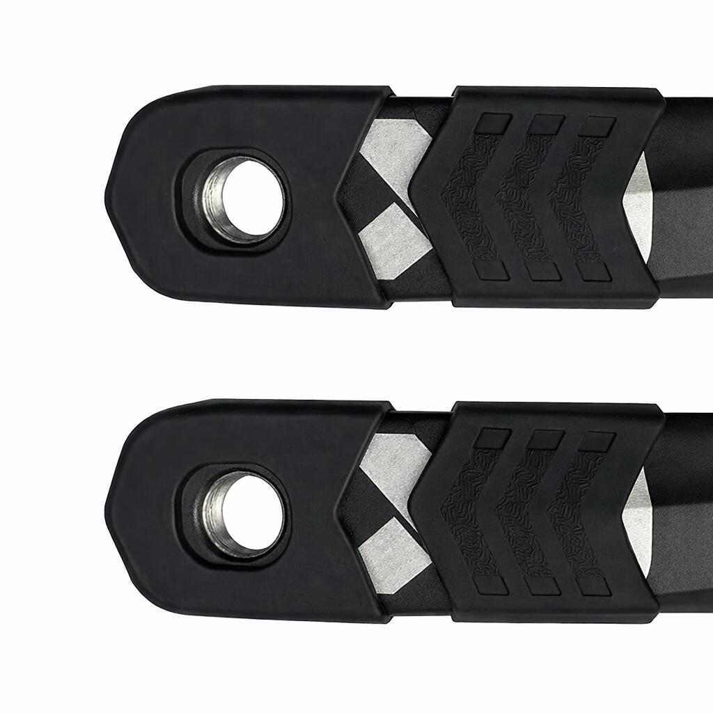 Universal mtb crank protection set 4 pieces black durable plastic
