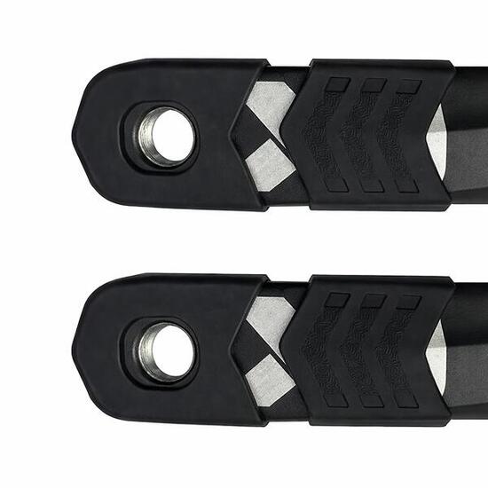 Universal mtb kurbel schutz set 4 teilig schwarz