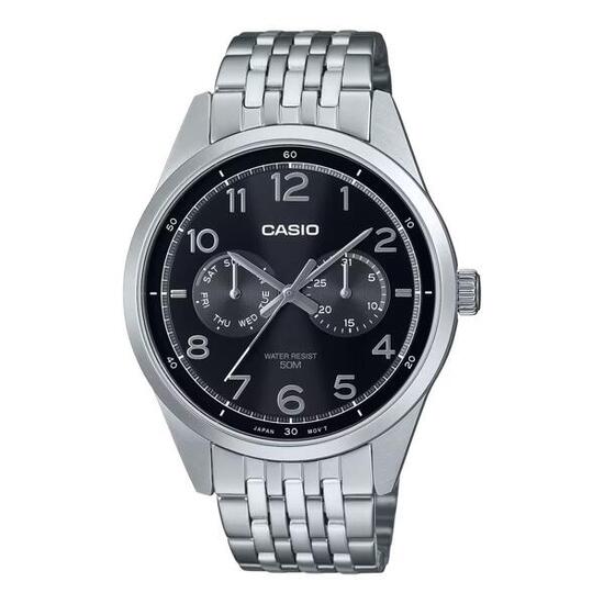 Montre Homme CASIO MTP-E340D-1AVDF Argenté