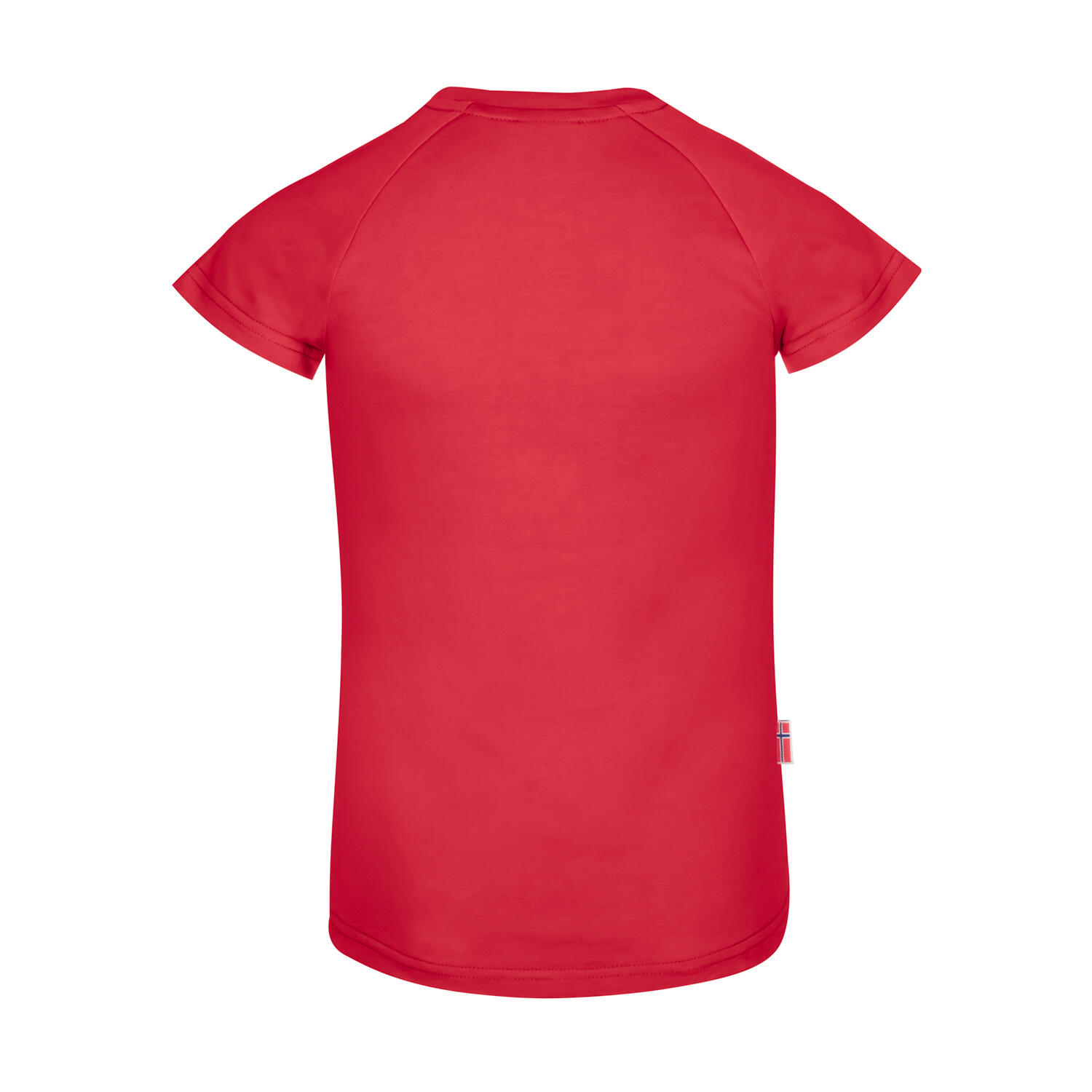 T-shirt Senja fille rouge cerise 2/2