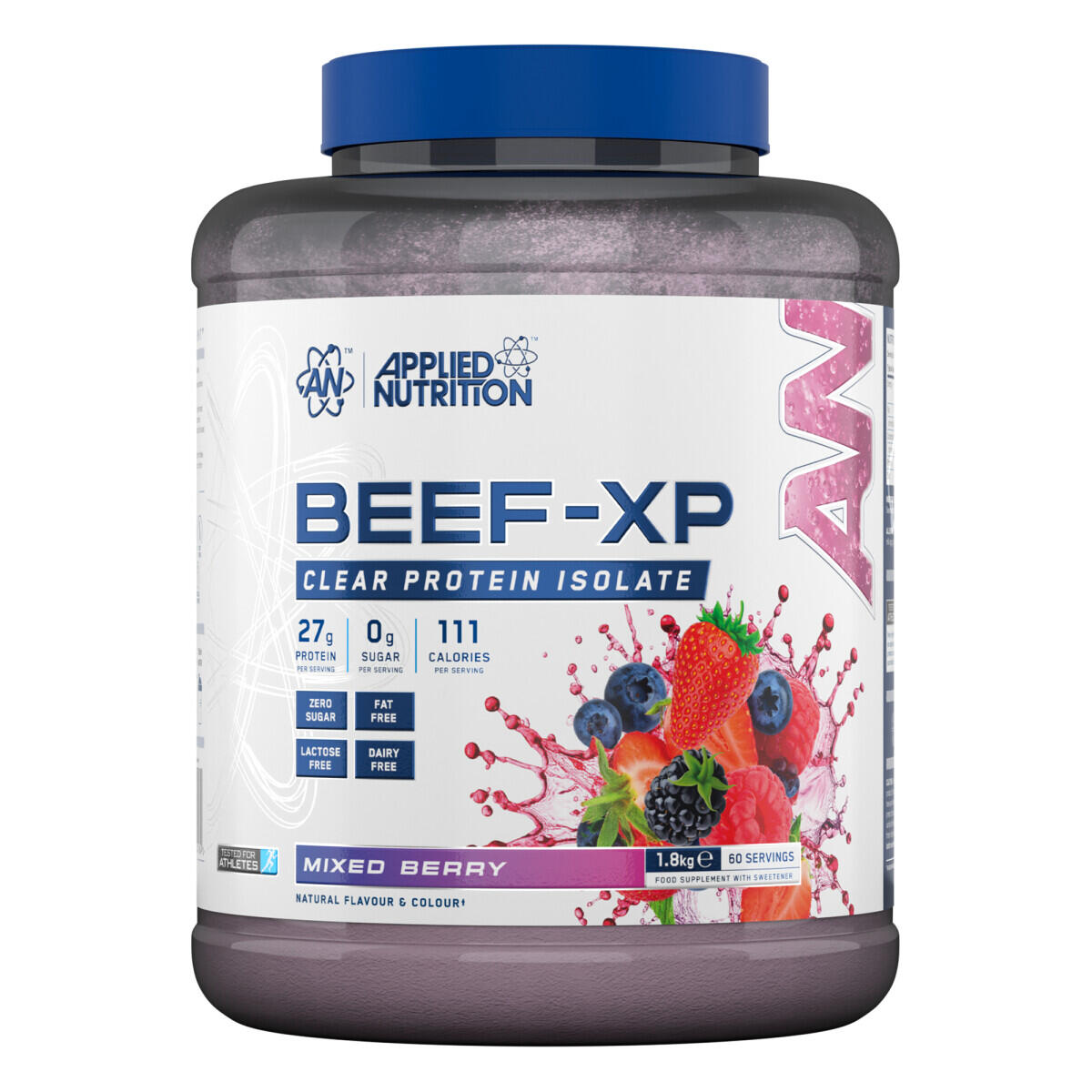 APPLIED NUTRITION Proteine del manzo - Beef-XP Clear Beef Protein - Miscela di Frutti di Bosco