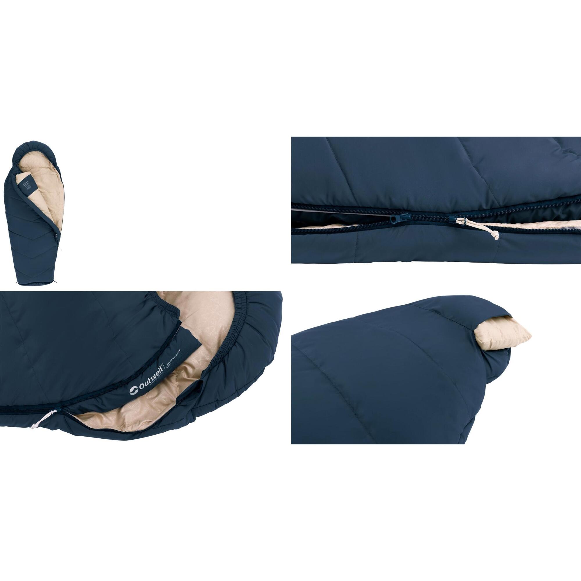Śpiwór dla dziecka Outwell Convertible Junior (120-150 cm) 2/7