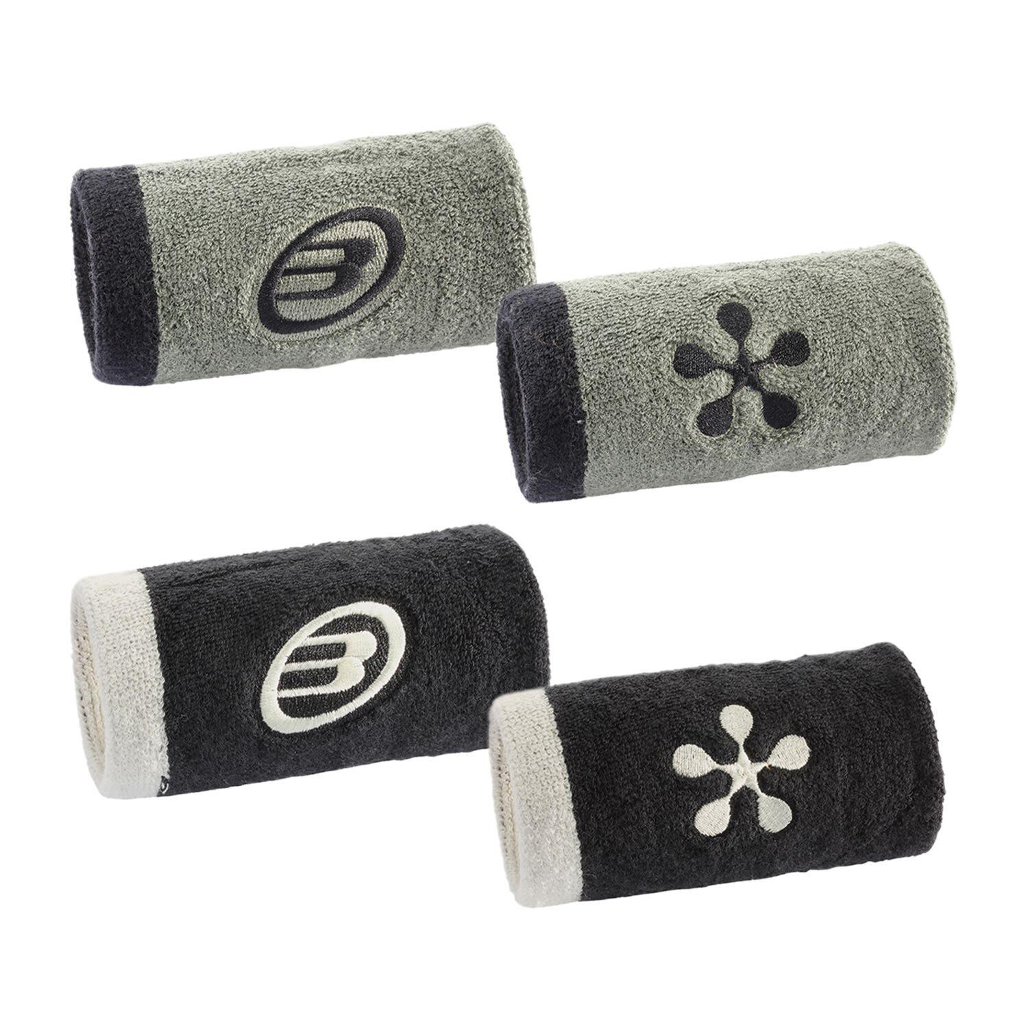 WRISTBANDS BULLPADEL BLACK/BEIGE BPMU-PMR2607 1/1