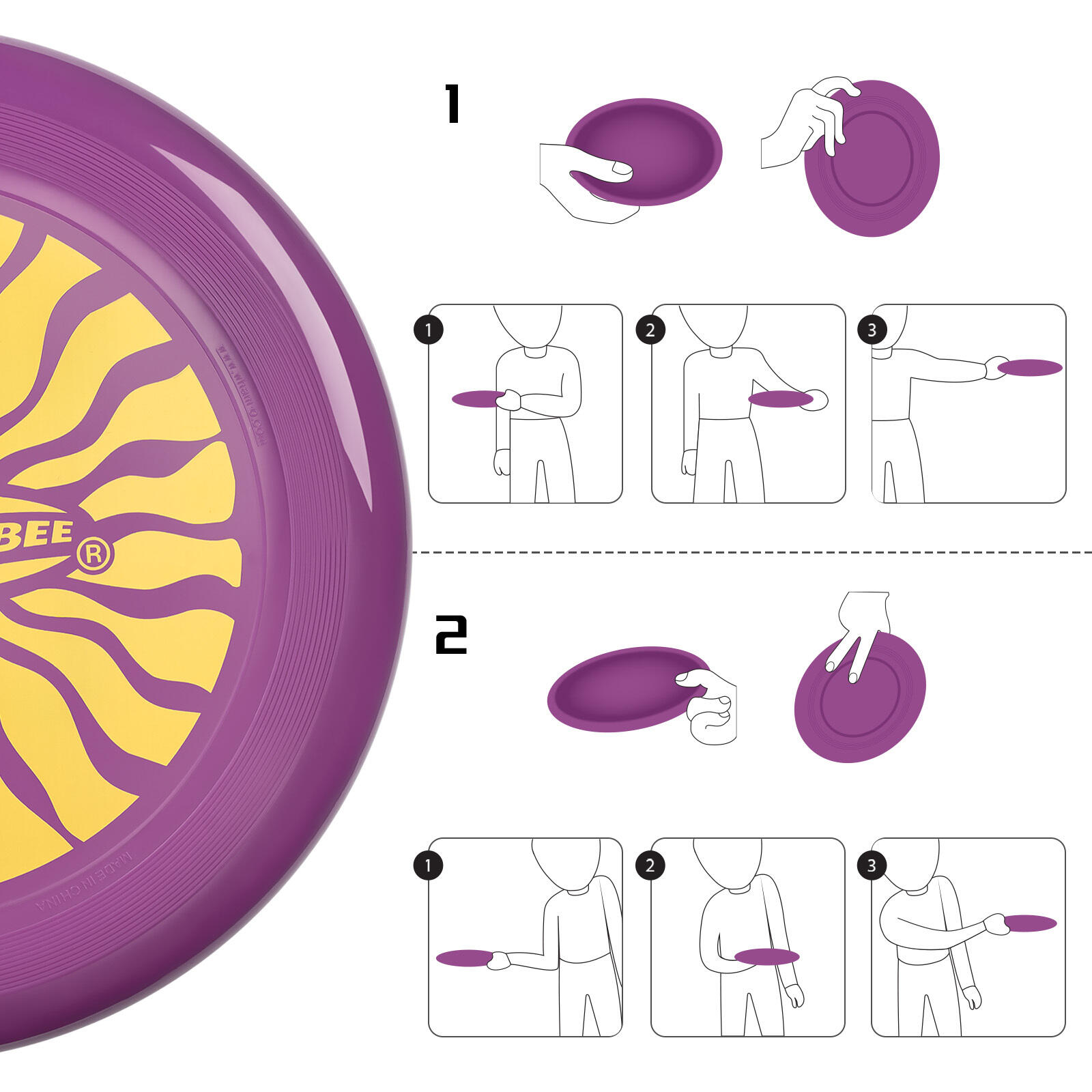 Disco Volador Frisbee Cool Flyer, 25,27 cm - 130 g 4/7