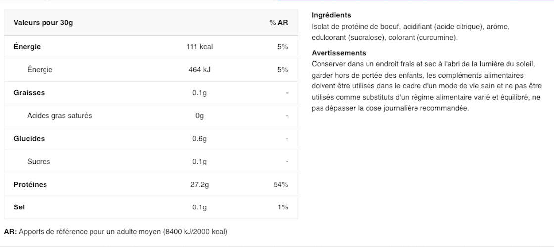 Applied Nutrition Beef-XP (1800g) Millions Pineapple - Proteínas 2/3