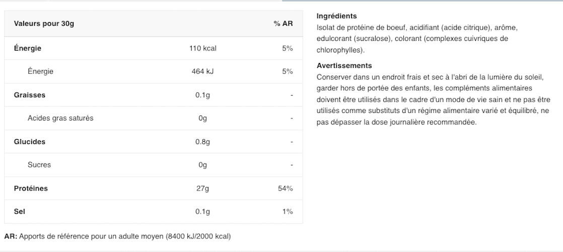 Applied Nutrition Beef-XP (1800g) Citrus Twist - Eiwitten - Rund-eiwit 2/3