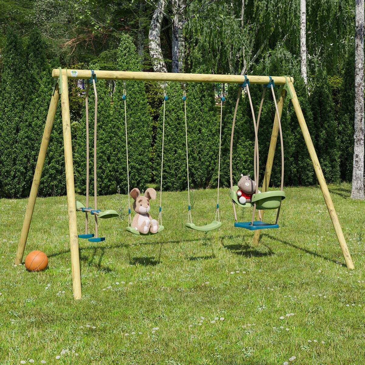 Portique bois 2,30m Artix HALI 2 9/9