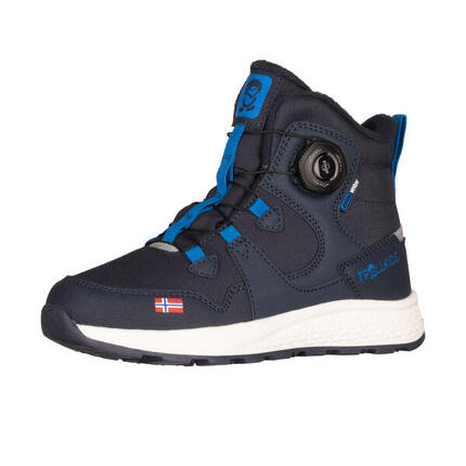 Kinder Winterschuhe Bergen Mid Cut Burgunderrot/Magenta