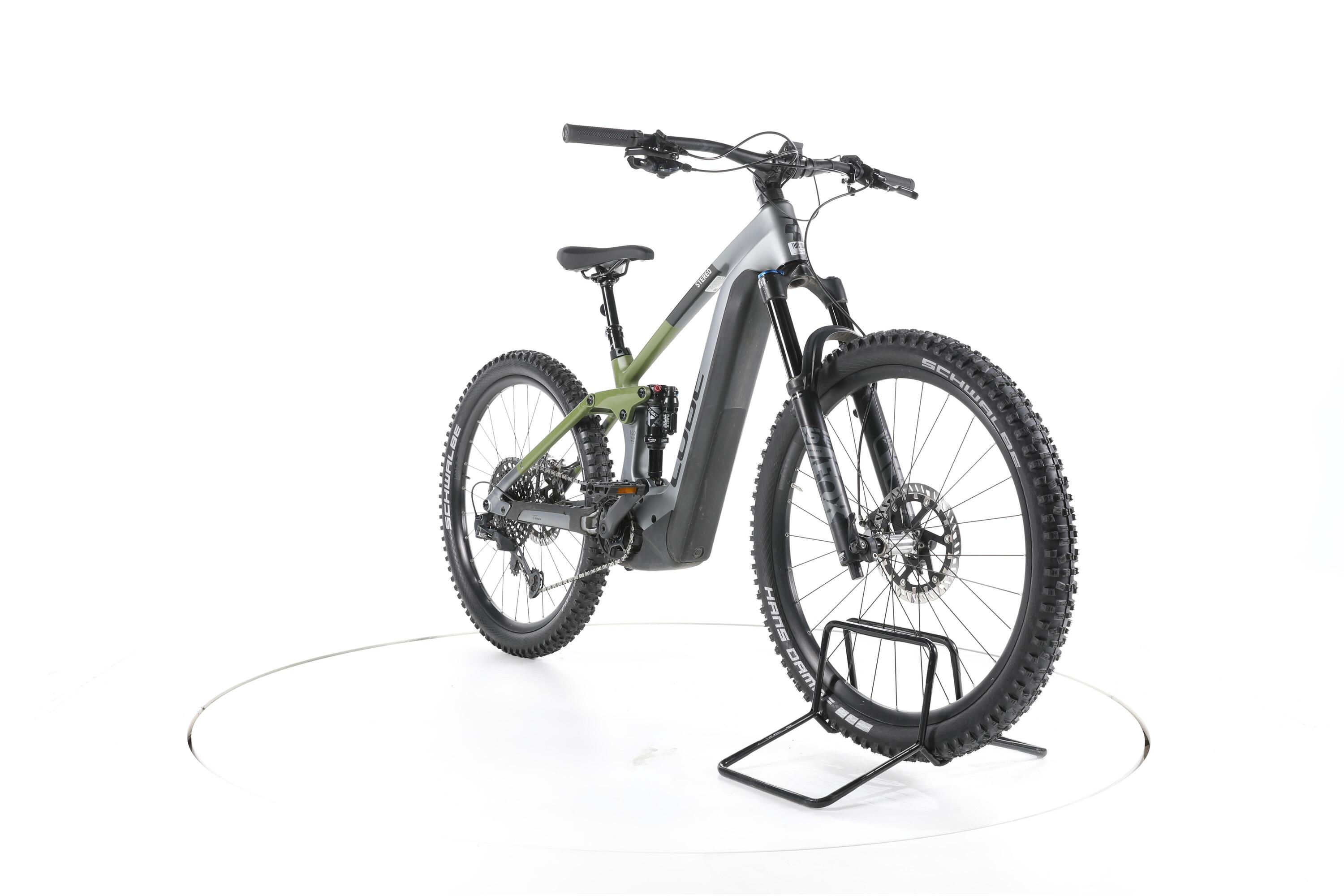 Segunda vida - Cube Stereo Hybrid 140 HPC TM Fully E-Bike Carbon - Bom Estado 3/7