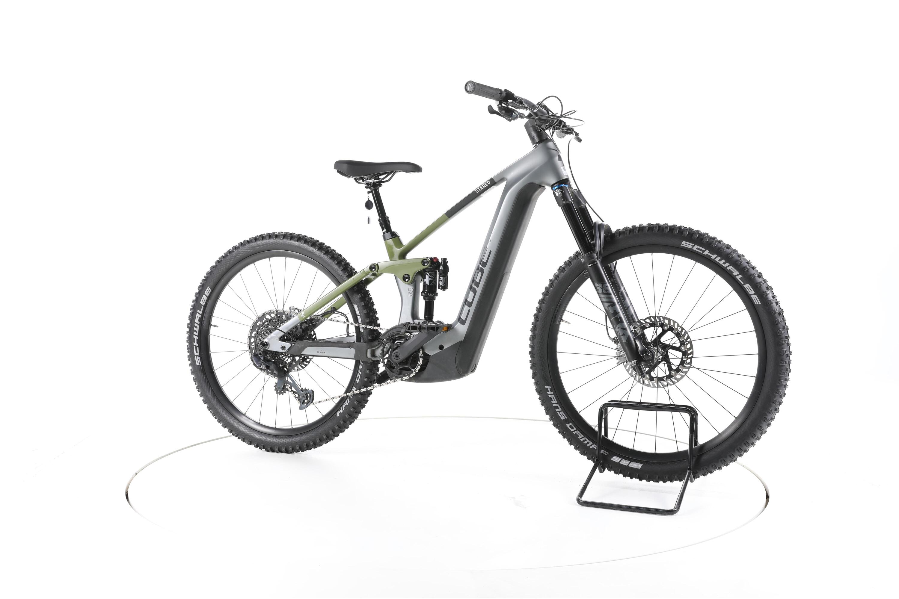 Segunda vida - Cube Stereo Hybrid 140 HPC TM Fully E-Bike Carbon - Bom Estado 2/7