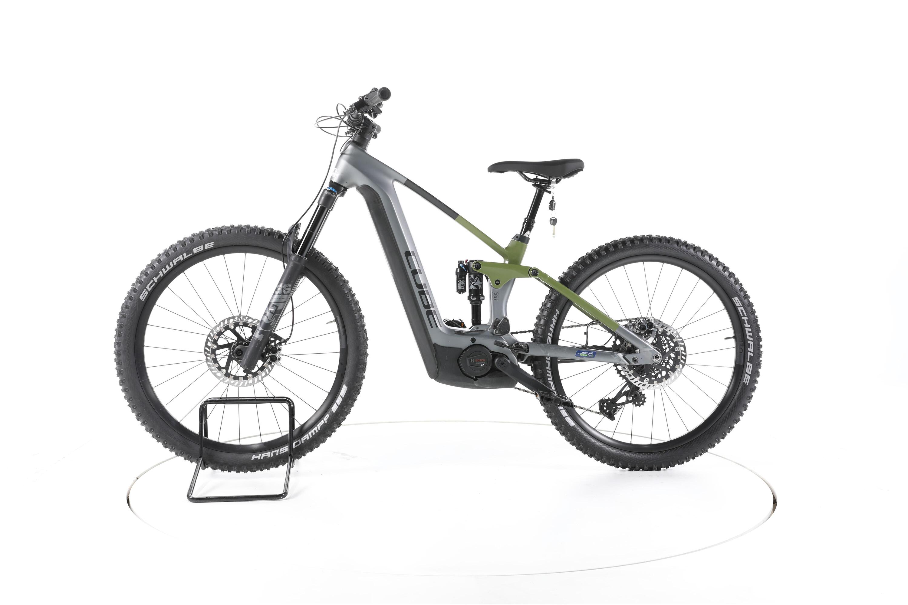 Segunda vida - Cube Stereo Hybrid 140 HPC TM Fully E-Bike Carbon - Bom Estado 6/7