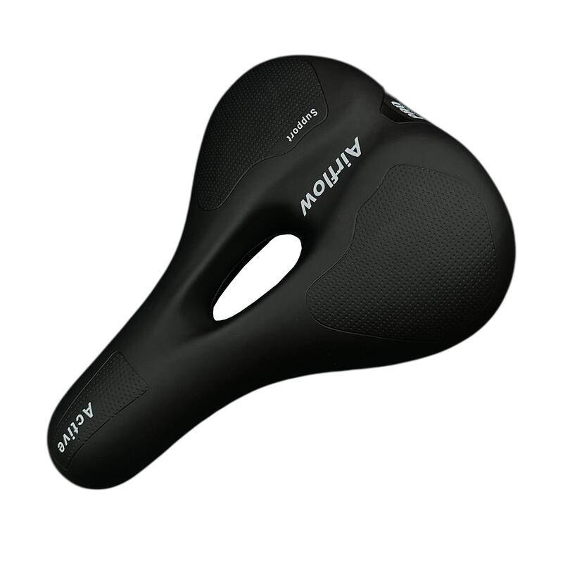 Șa de bicicletă Comfort Essential, negru, 260 x 190 mm